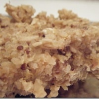 cranberry quinoa bars