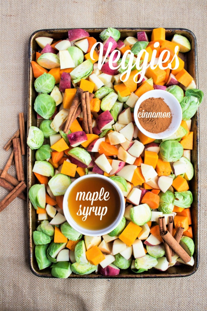 maple cinnamon roasted veggies ingredients