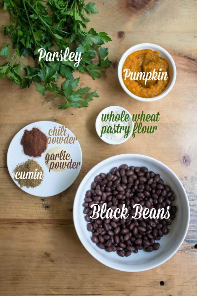 black bean vegan burgers ingredients