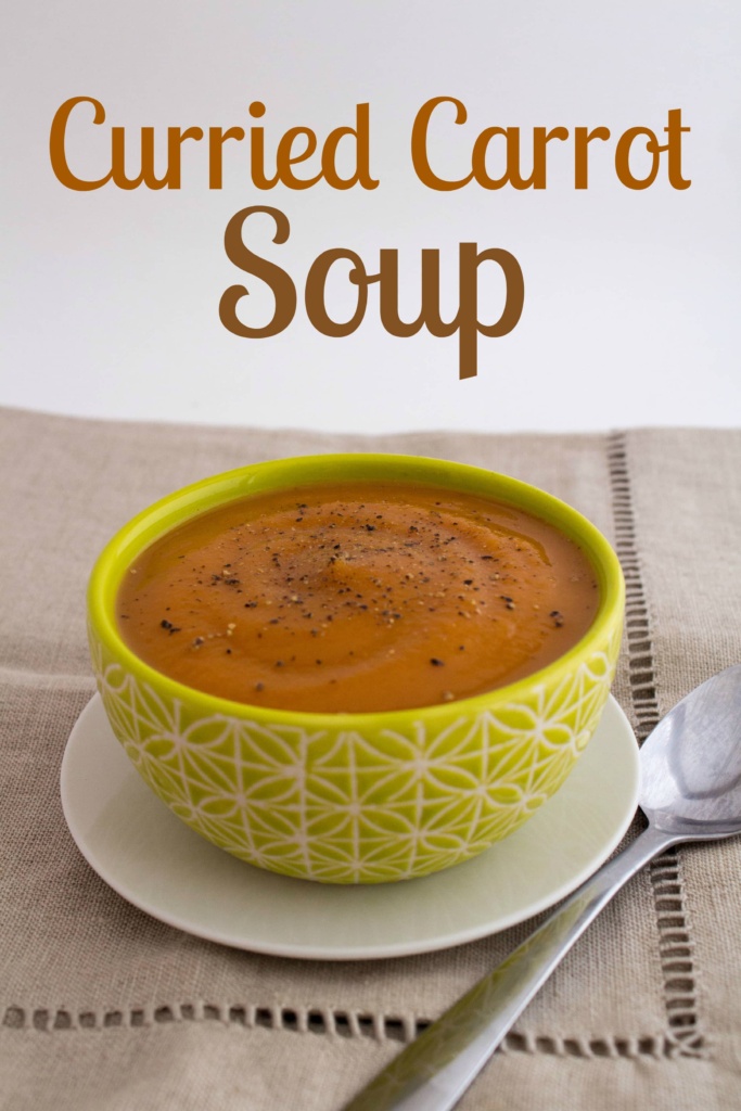 curried carrot ginger soup