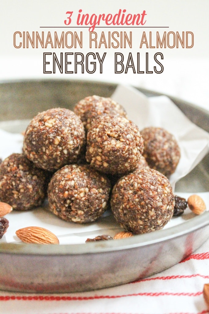Cinnamon Raisin Almond Bites
