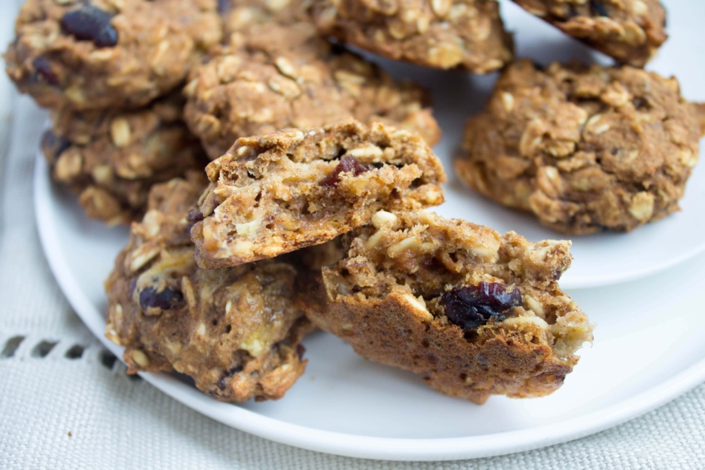 oatmeal banana pumpkin cookies