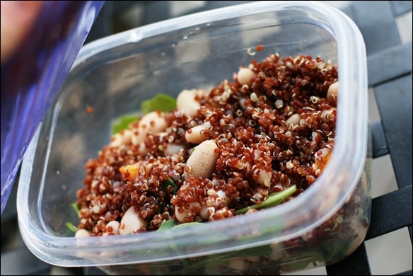 Kumquat Quinoa Salad with Beans