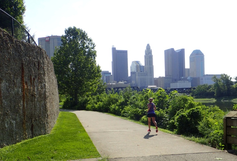 running in columbus