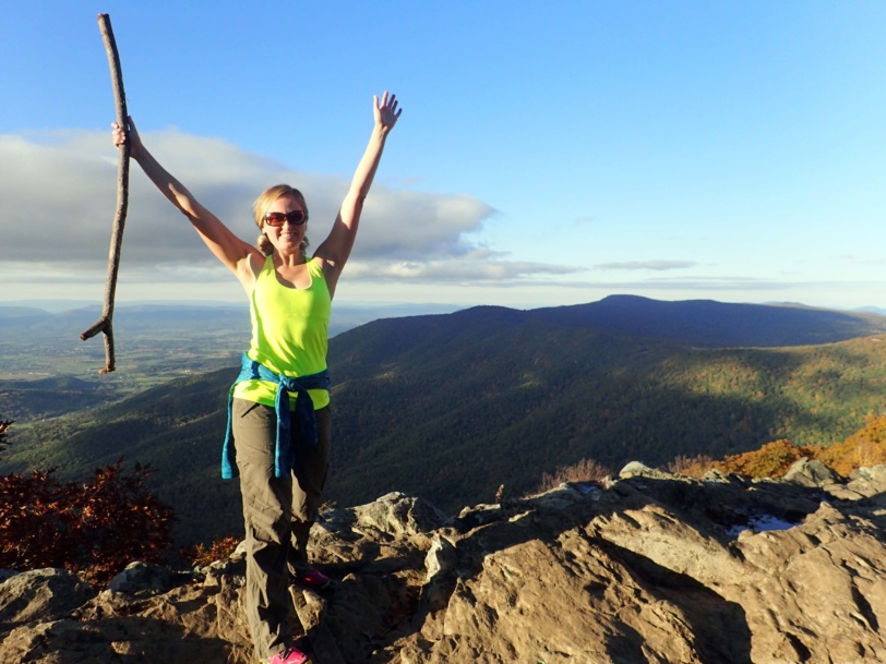 hiking in shenandoah national park