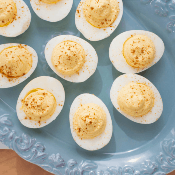 healthy deviled eggs