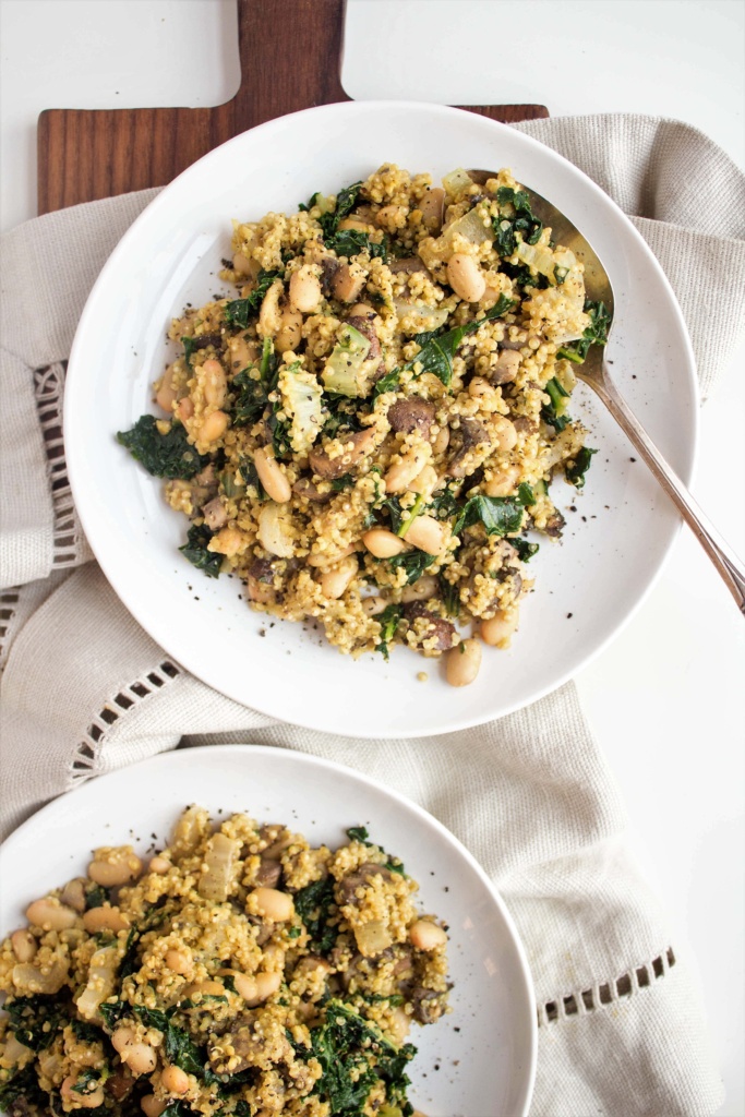 Vegan Mushroom Quinoa recipe
