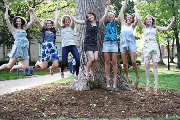 jumping