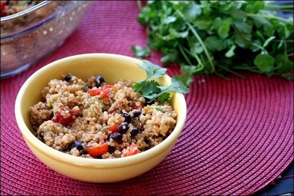 Vegan Mexican Quinoa Salad Recipe