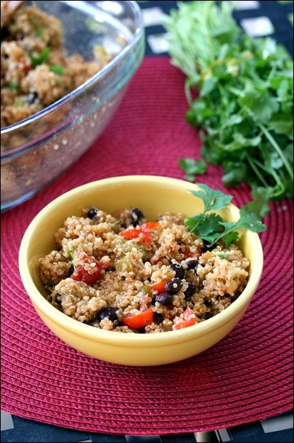 Mexican Vegan Quinoa Salad Recipe