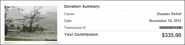 donation