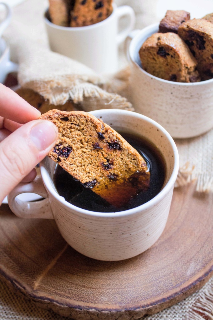 Whole Wheat Pumpkin Goji Biscotti recipe