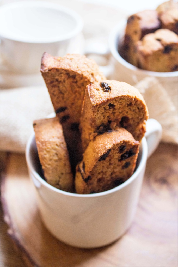 Whole Wheat Pumpkin Goji Biscotti recipe