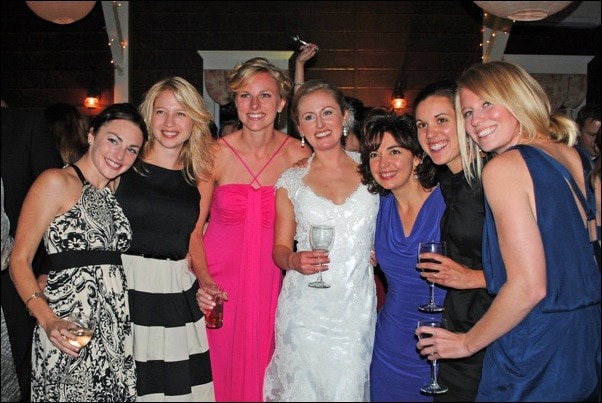 Wedding with UNC girls