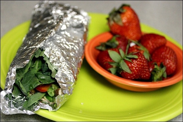simple healthy lunch