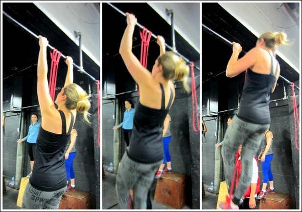 crossfit pull up with bands