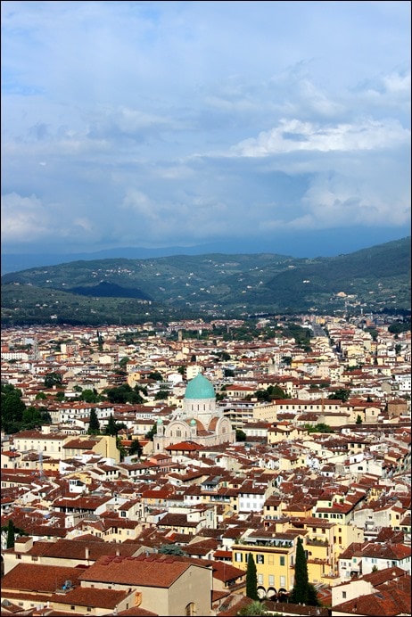 view from the duomo