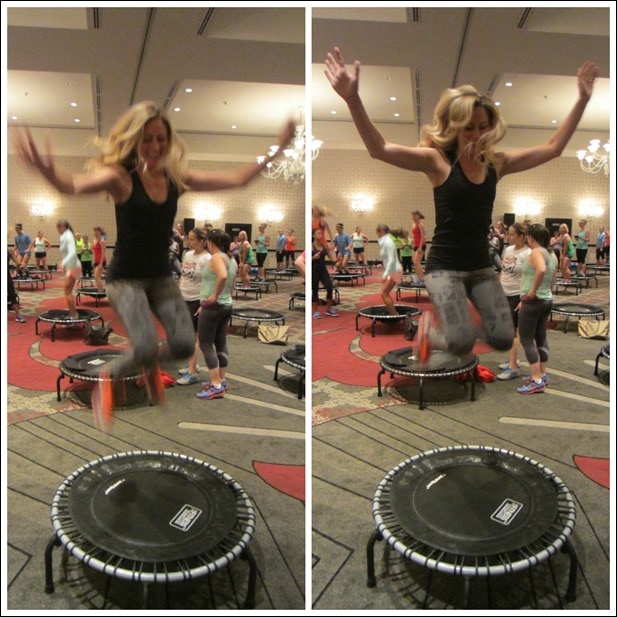 fitness trampoline