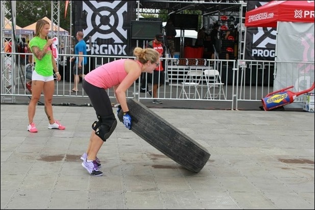 christmas abbott tire flip