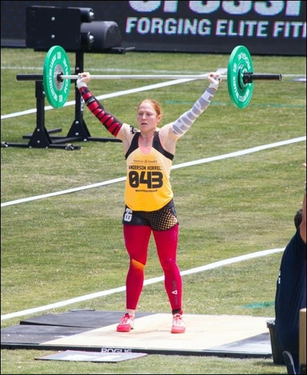 crossfit games 2013 overhead weight