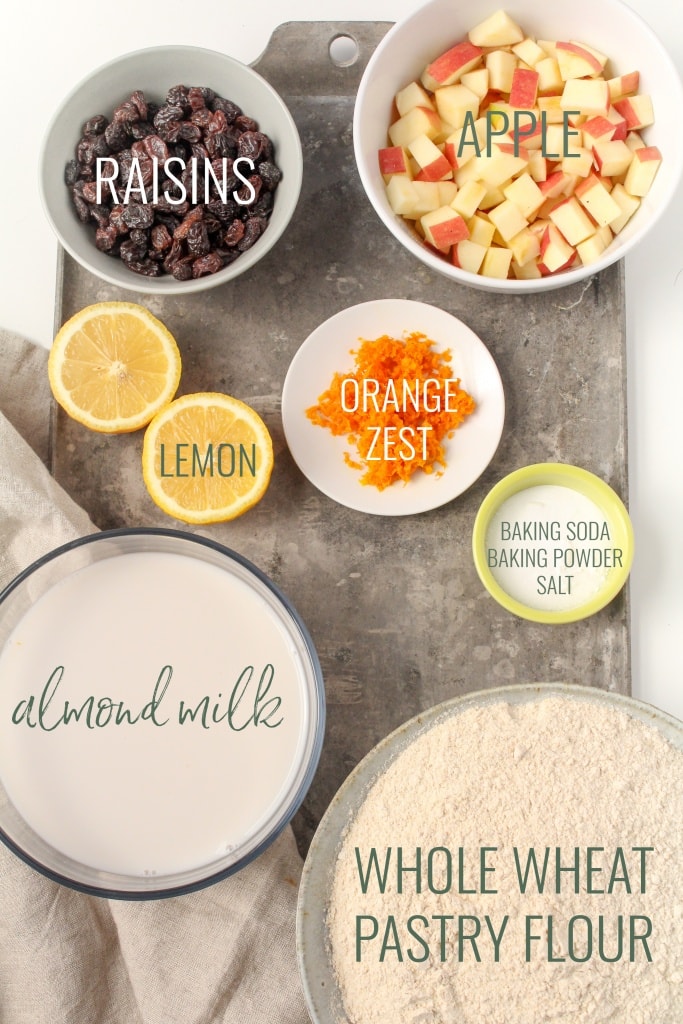 vegan Irish Soda Bread Ingredients