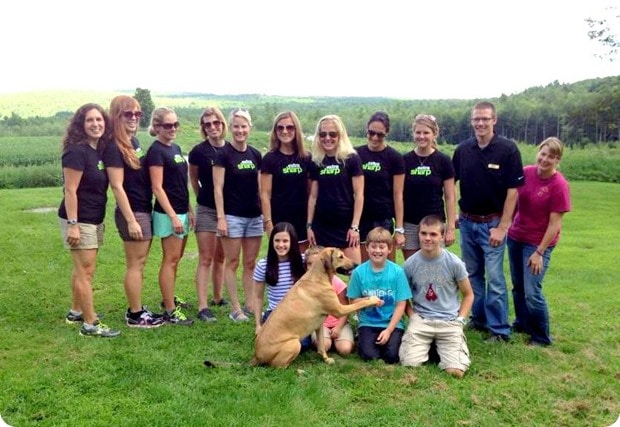 group pic cabot farm