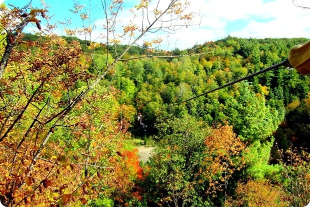 quebec zip line