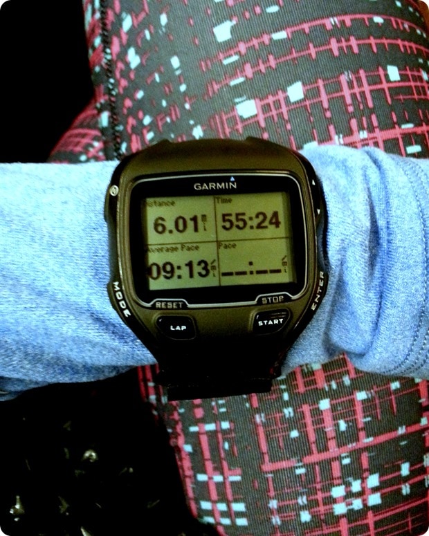 6 mile run