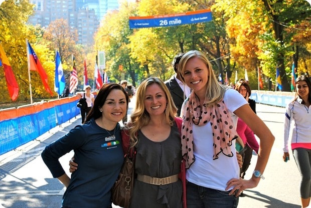 nyc marathon finishers area