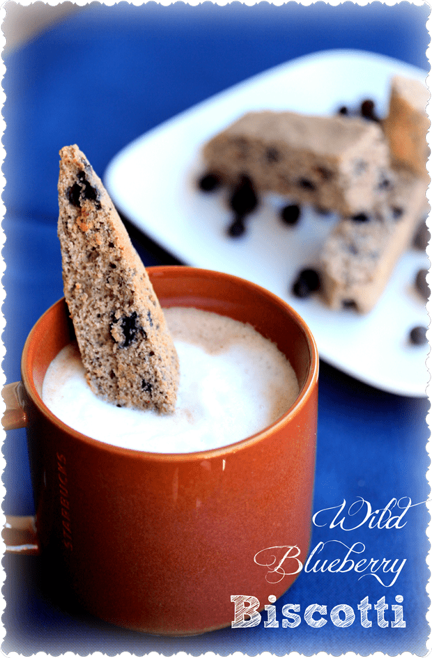 Wild Blueberry Biscotti recipe