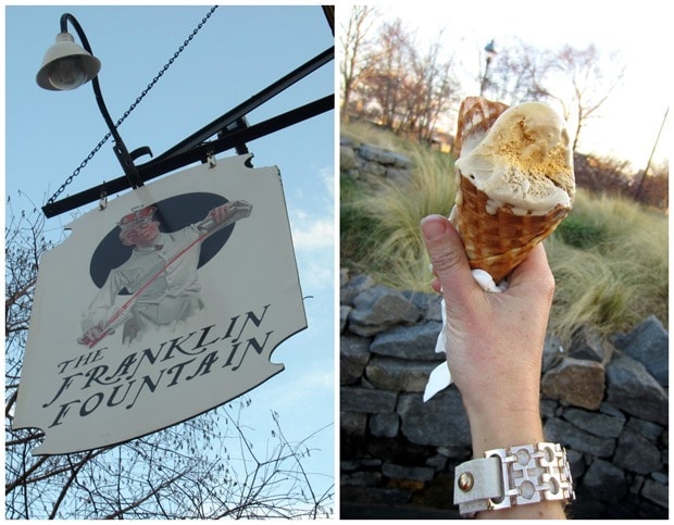 the franklin fountain ice cream