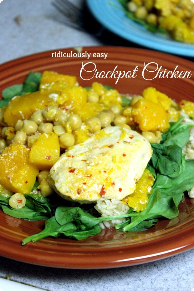 easy crockpot chicken