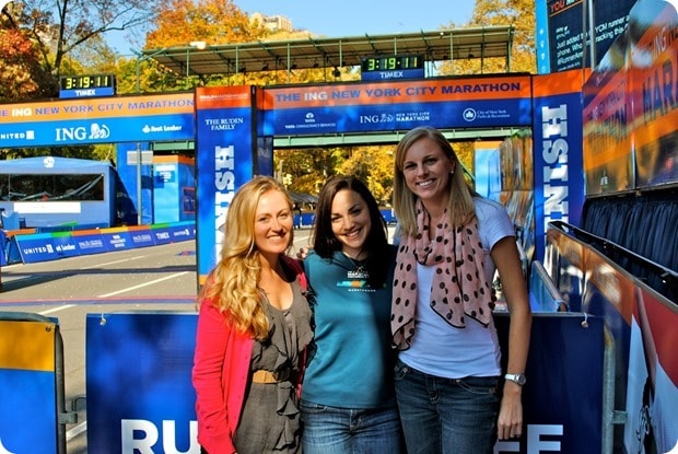 nyc marathon finish line