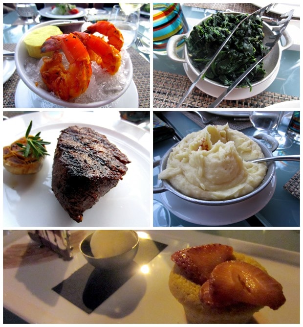 boa steakhouse dinner