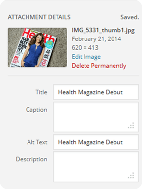 health magazine