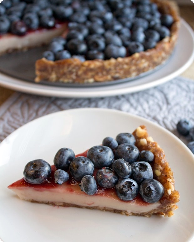 vegan gluten-free blueberry pie recipe