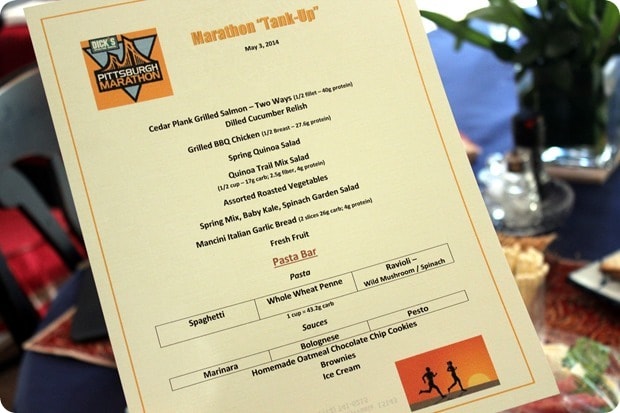 what to eat the night before a half marathon