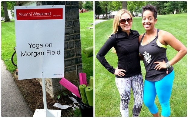 dickinson alumni weekend yoga