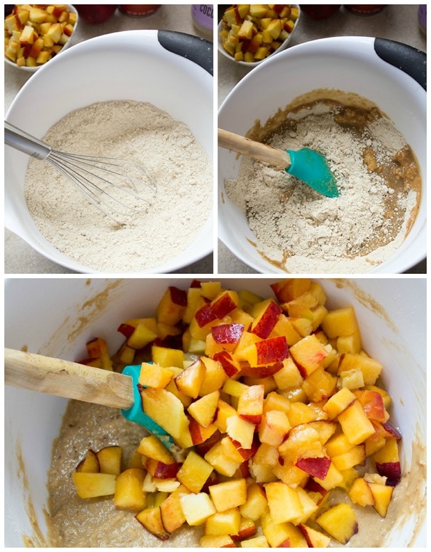 peach muffins dairy and gluten free how to make gluten free peach muffins