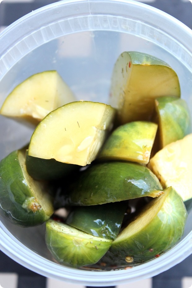 how to pickle cucumbers quickly