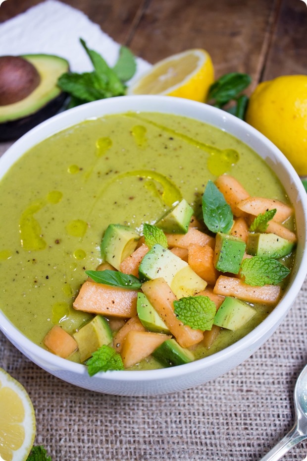 cantaloupe avocado soup cantaloupe avocado soup recipe
