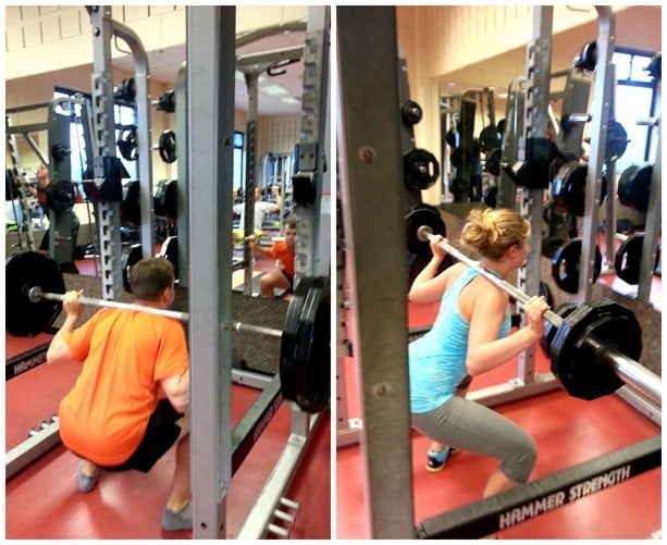 back squat