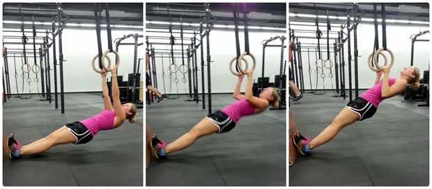 crossfit ring rows