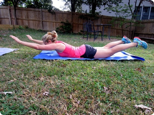 core workout for runners