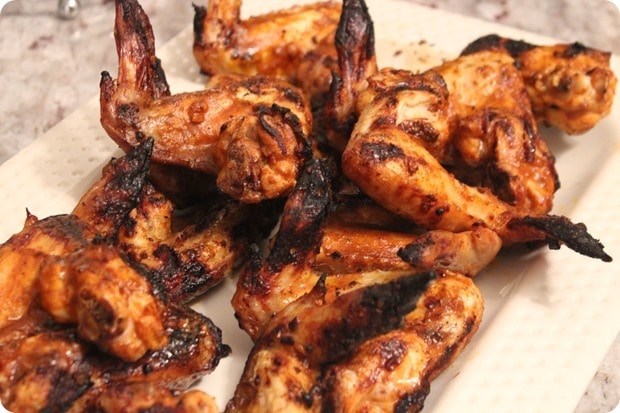 gluten free grilled taco wings