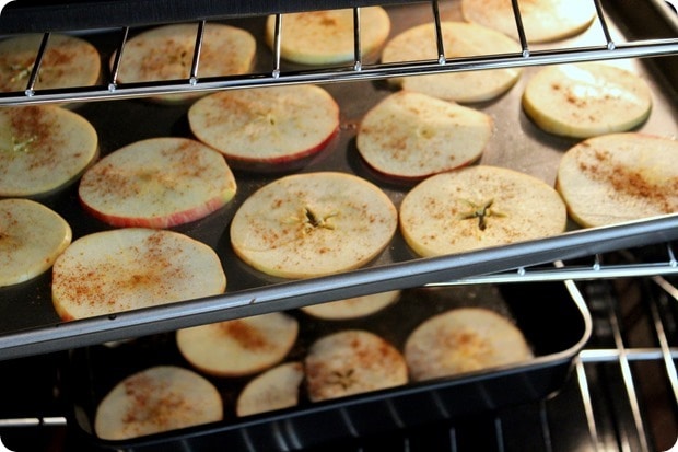 how to make baked apple chips in the oven
