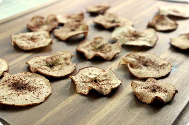 spiced apple chips recipe