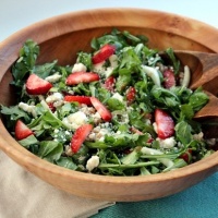 Strawberry Fennel Salad with Barley