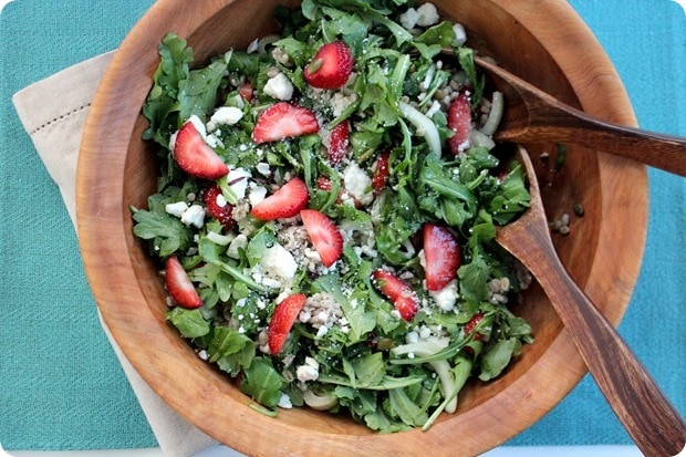 Strawberry and Fennel Barley Salad recipe