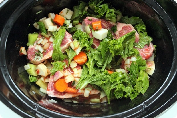 how to make slow cooker lamb stew